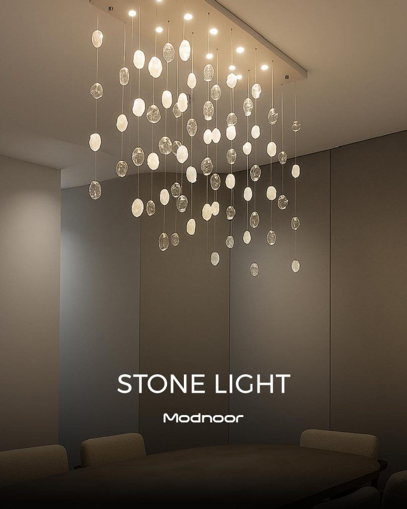 لوستر مدرن استون لایت - Stone Light