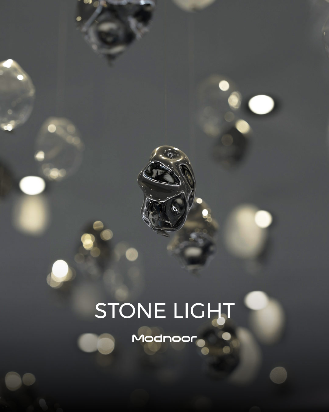 لوستر مدرن استون لایت - Stone Light