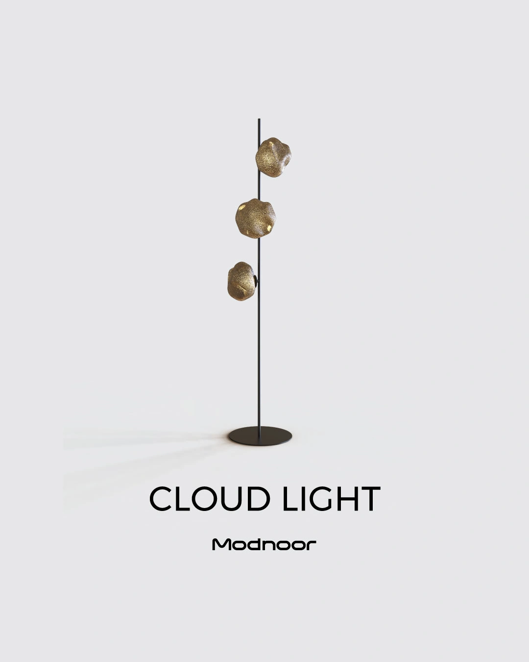 CLOUD-SITE آباژور کلود ایستاده سه شعله به صورت قرار گرفته در فضای روشن - مدنور