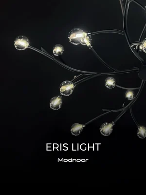 لوستر مدرن اریس با جزئیات در سایت مدنور -modnoor