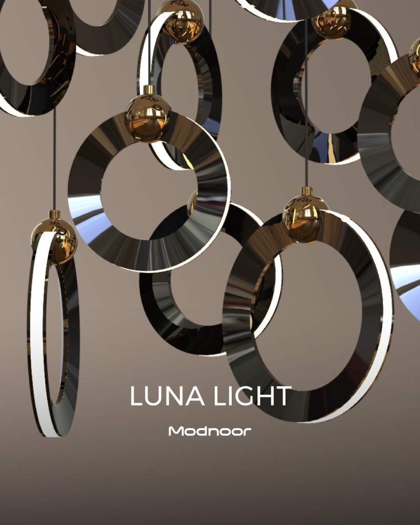 LUNA-SITE3 لوستر مدرن لونا لایت - Luna Light | modnoor