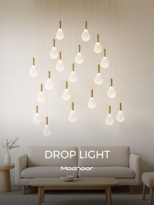 DROP-SITE3 - لوستر آویز مدرن دراپ لایت