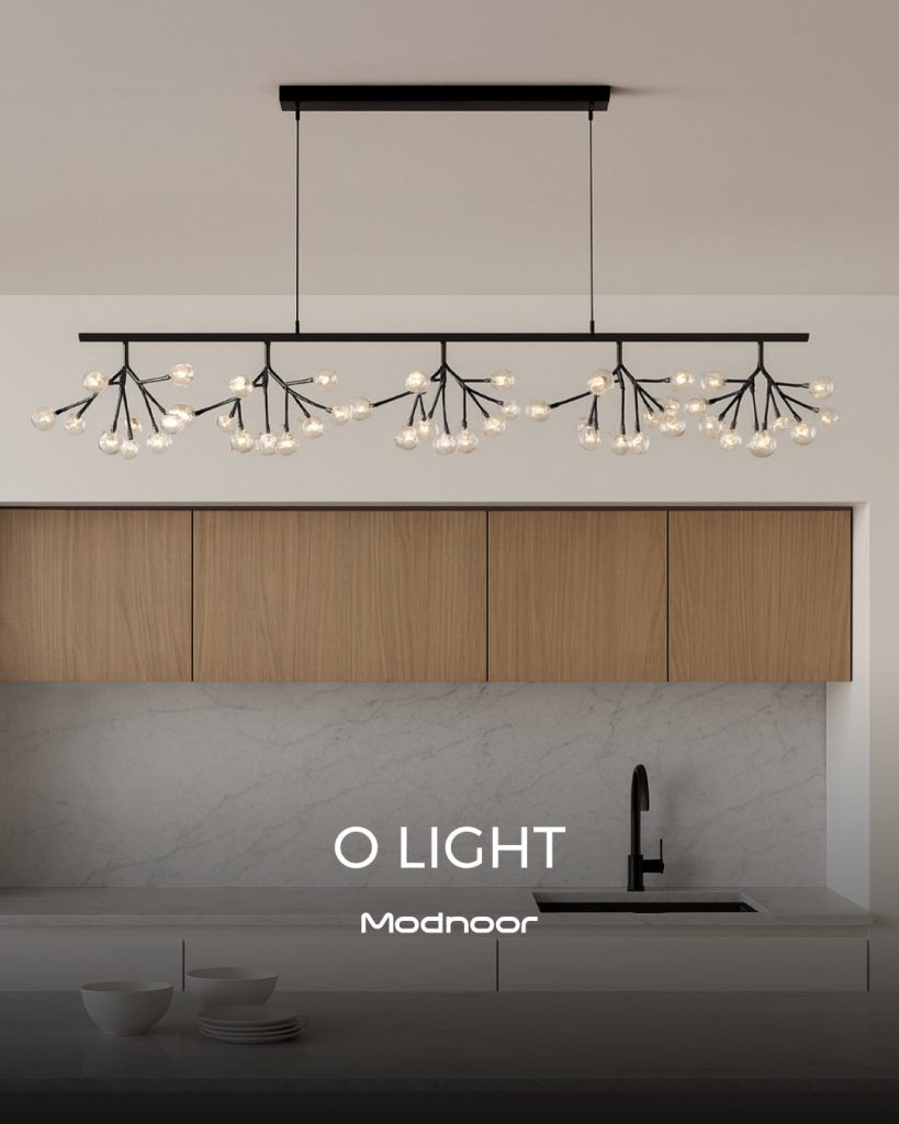 لوستر مدرن خطی اُ لایت - O Light