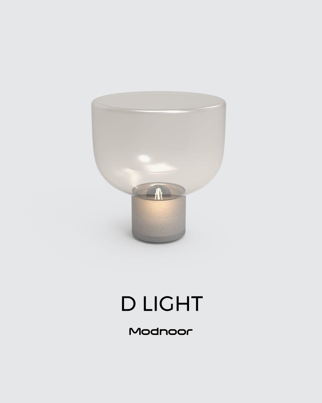 آباژور رومیزی D Light