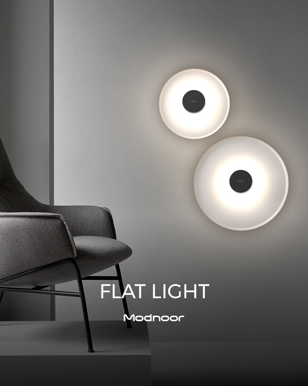 دیوارکوب فلت لایت - Flat Light