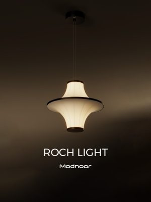 لوستر آویز تک ماژول رچ قطر 50 Roch