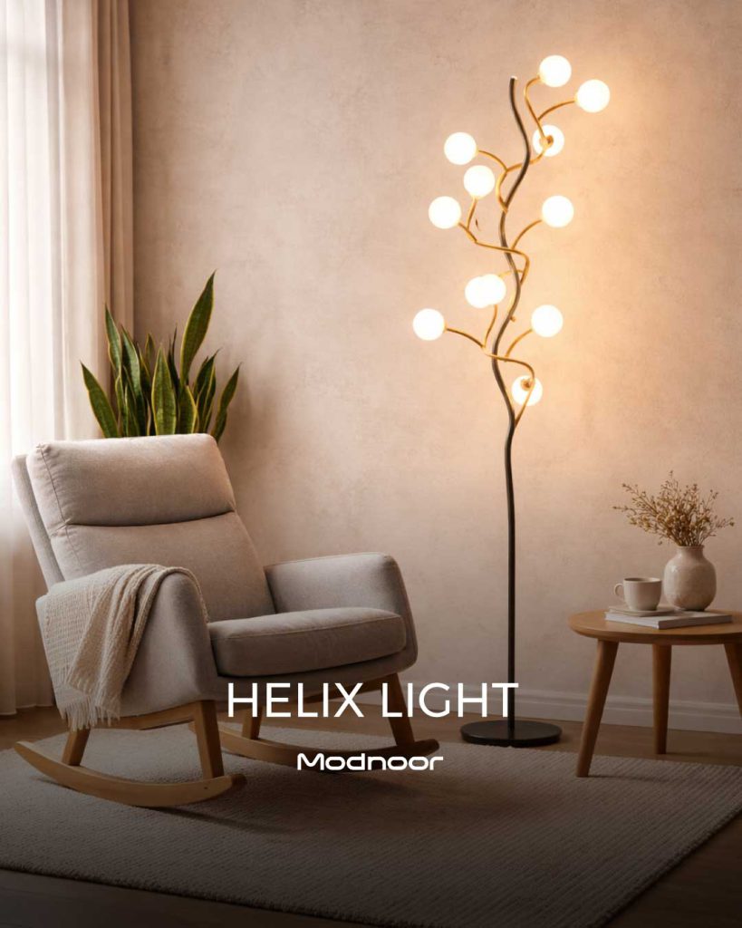 آباژور ایستاده هلیکس لایت - Helix Light