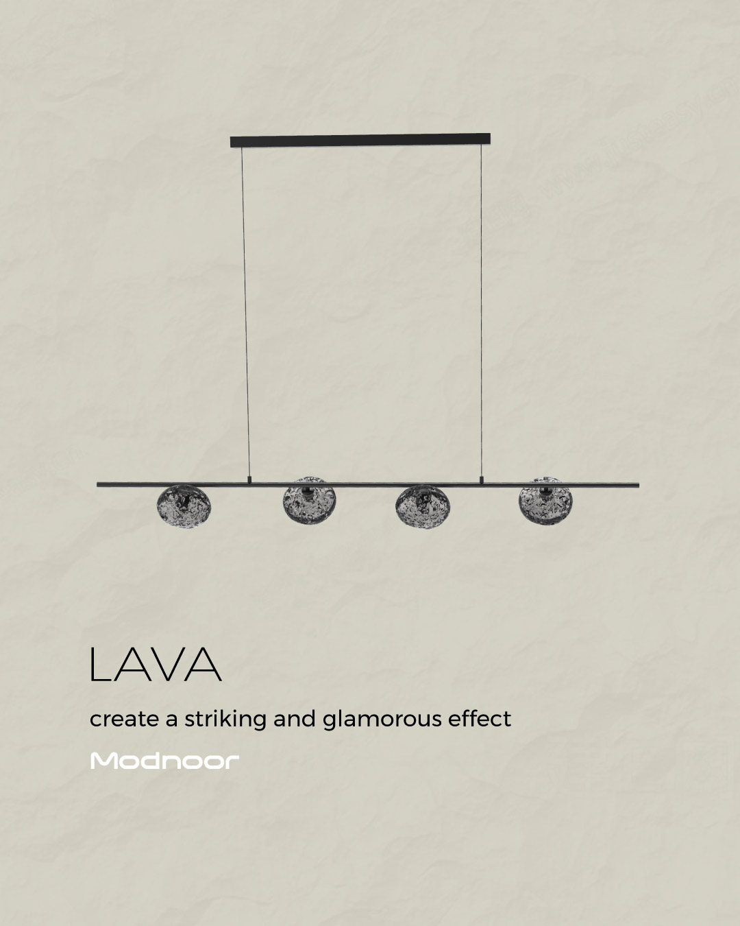 لوستر لاوا لایت خطی 120- Lava Light
