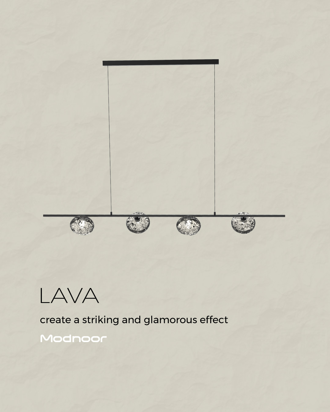 لوستر لاوا لایت خطی 120- Lava Light