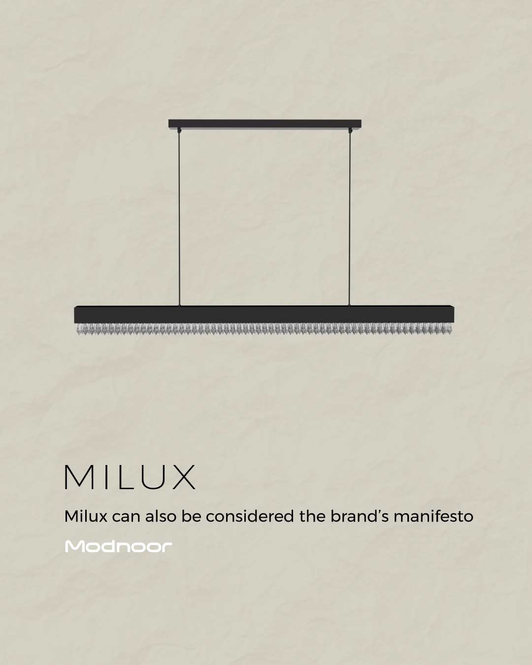 لوستر لاینر خطی میلوکس Milux Light