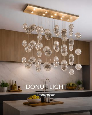 لوستر کانتر دونات لایت - Donut Light