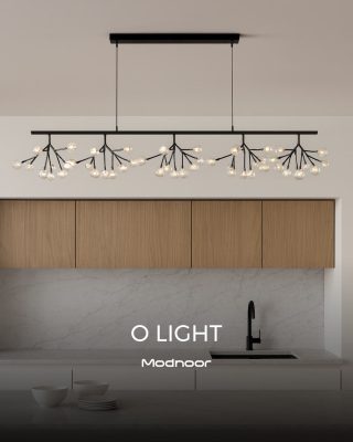 لوستر مدرن خطی اُ لایت - O Light