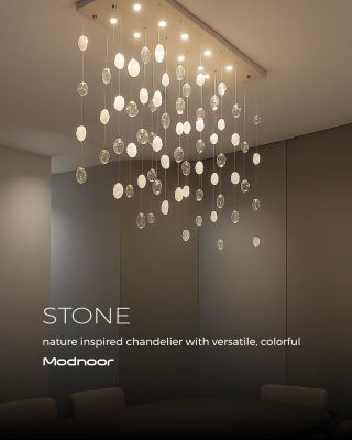 لوستر مدرن استون لایت - Stone Light (کانتر)