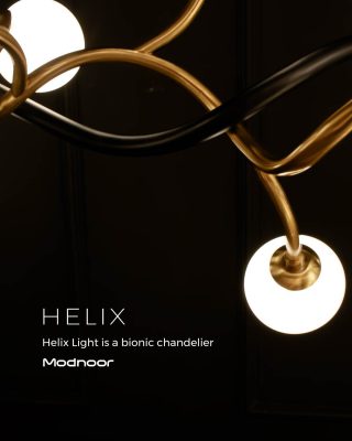 لوستر هلیکس لایت خطی – Helix Light
